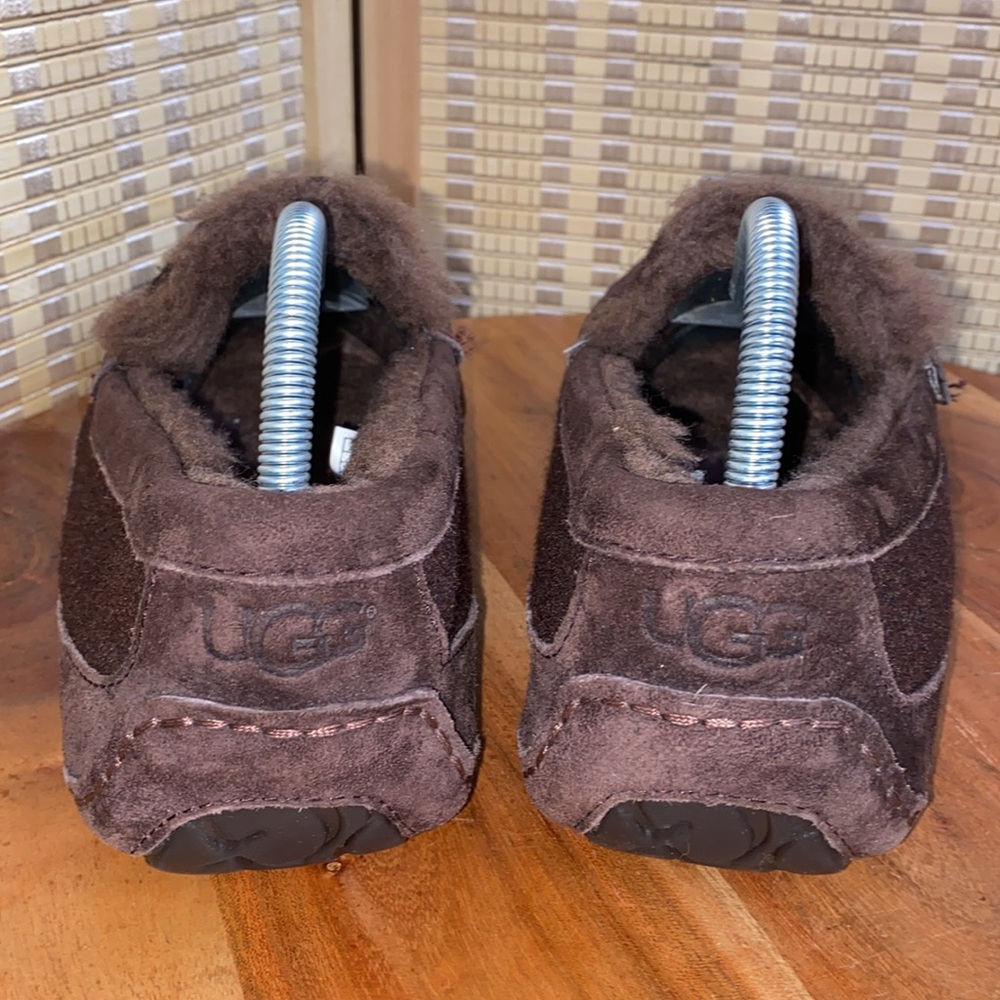 Ugg Men’s Ascot Moc Toe Slippers Size 9 - Picture 5 of 8